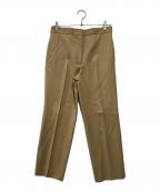 JIL SANDERジルサンダー）の古着「クロップドテーパードパンツ」｜ベージュ