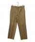JIL SANDER（ジルサンダー）の古着「クロップドテーパードパンツ」｜ベージュ