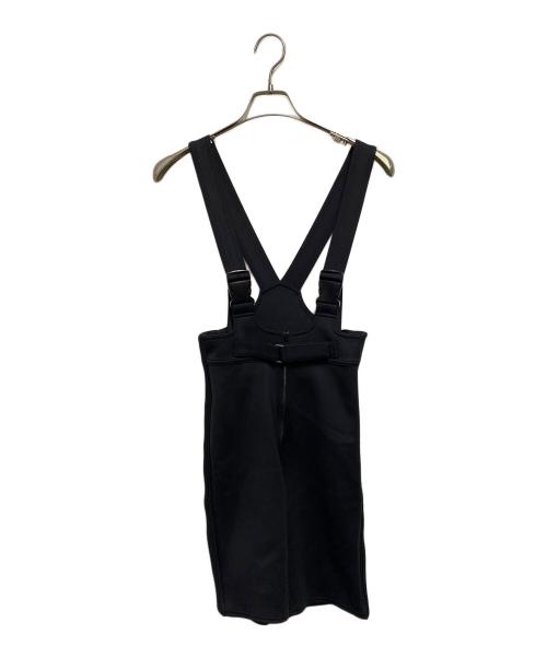 FUMIKA UCHIDA（フミカウチダ）FUMIKA UCHIDA (フミカウチダ) ボンディングサロペットパンツ ブラック サイズ:Ｓの古着・服飾アイテム