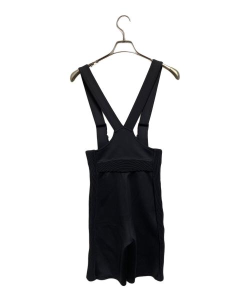 FUMIKA UCHIDA（フミカウチダ）FUMIKA UCHIDA (フミカウチダ) ボンディングサロペットパンツ ブラック サイズ:Ｓの古着・服飾アイテム