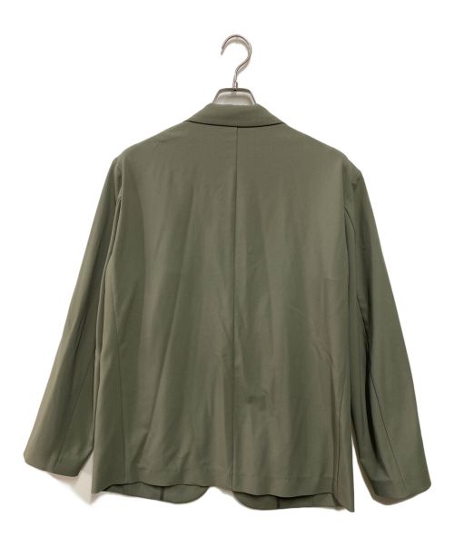 DESCENTE ALLTERRAIN（デザイント オルテライン）DESCENTE ALLTERRAIN (デザイント オルテライン) TECH TAILORED JACKET グリーン サイズ:Lの古着・服飾アイテム