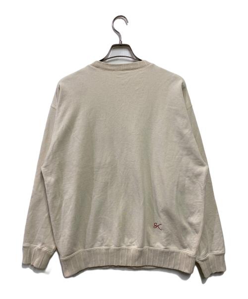 Denham（デンハム）Denham (デンハム) a IN U SWEAT ベージュ サイズ:Lの古着・服飾アイテム