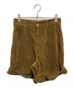 R.H.Vintageロンハーマン・ヴィンテージ）の古着「コーデュロイショートパンツ」｜ブラウン