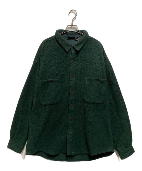 Patagonia（パタゴニア）Patagonia (パタゴニア) 90s  SYNCHILLA shearling overshirt グリーン サイズ:XLの古着・服飾アイテム