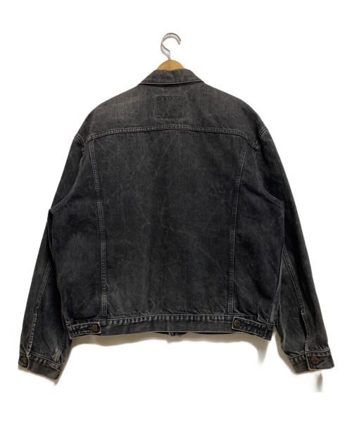 LEVI'S（リーバイス）LEVI'S (リーバイス) 後染め ブラックデニムジャケット ブラック サイズ:XLの古着・服飾アイテム
