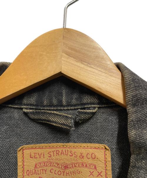 LEVI'S（リーバイス）LEVI'S (リーバイス) 後染め ブラックデニムジャケット ブラック サイズ:XLの古着・服飾アイテム