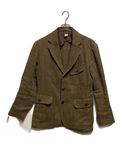 RRL（ダブルアールエル）RRL (ダブルアールエル) ツイードスポーツコート ブラウン サイズ:Ｓの古着・服飾アイテム