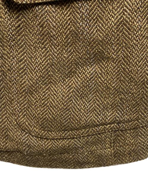 RRL（ダブルアールエル）RRL (ダブルアールエル) ツイードスポーツコート ブラウン サイズ:Ｓの古着・服飾アイテム