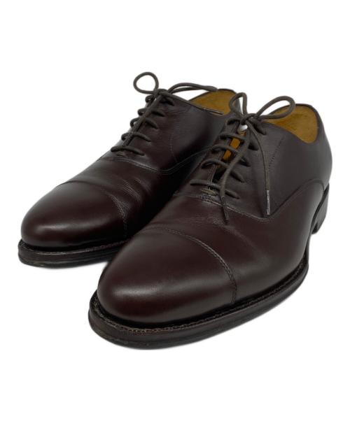 Jalan Sriwijaya（ジャランスリウァヤ）Jalan Sriwijaya (ジャランスリウァヤ) green label relaxing (グリーンレーベルリラクシング) ストレートチップシューズ ブラウン サイズ:37の古着・服飾アイテム