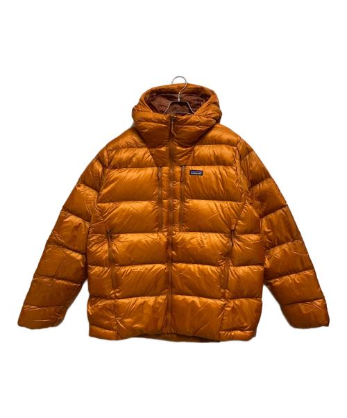 Patagonia（パタゴニア）Patagonia (パタゴニア) フィッツロイダウンフーディー オレンジ サイズ:XLの古着・服飾アイテム