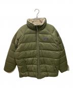 Patagoniaパタゴニア）の古着「REVERSIBLE SILENT DOWN JACKET」｜グリーン