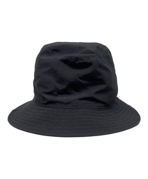 kijima takayuki（キジマタカユキ）kijima takayuki (キジマタカユキ) WIND AND SEA (ウィンダンシー) ナイロンバケットハット ブラックの古着・服飾アイテム
