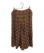 Needlesニードルズ）の古着「ラップスカート」｜ブラウン