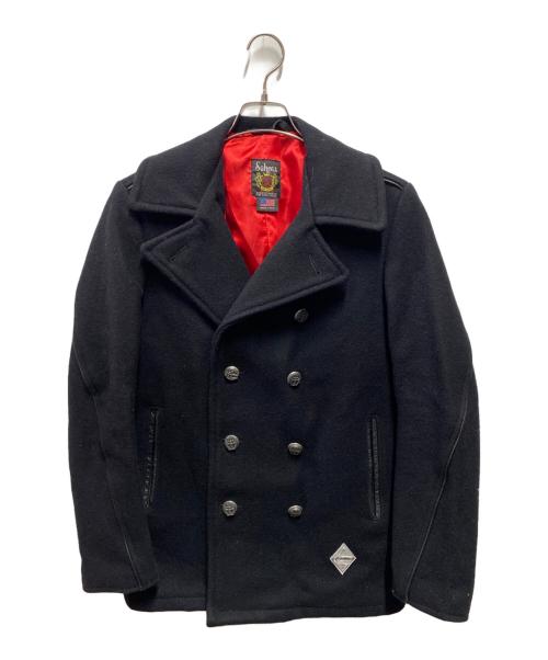 Schott（ショット）Schott (ショット) CRIMIE (クライミー) 別注Pコート ブラック サイズ:Mの古着・服飾アイテム