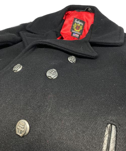 Schott（ショット）Schott (ショット) CRIMIE (クライミー) 別注Pコート ブラック サイズ:Mの古着・服飾アイテム