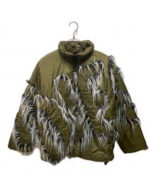 DIESEL（ディーゼル）の古着「G-ADAT Padded nylon jacket」｜オリーブ