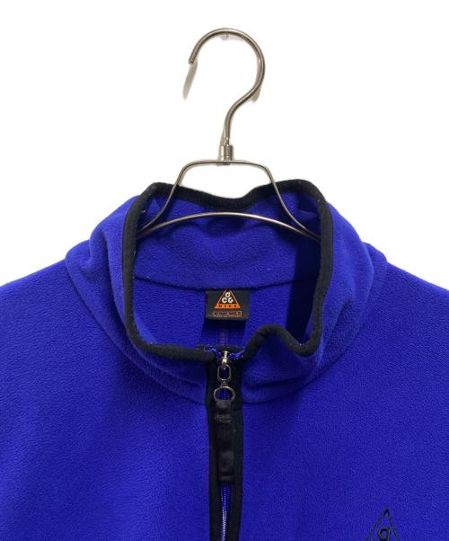 NIKE ACG（ナイキエーシージー）NIKE ACG (ナイキエーシージー) ハーフジップフリースジャケット ブルー サイズ:Ｌの古着・服飾アイテム