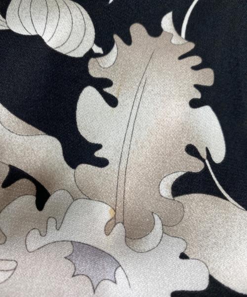 LEONARD（レオナール）LEONARD (レオナール) 花柄ワンピース ブラック サイズ:42の古着・服飾アイテム