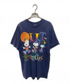 FRUIT OF THE LOOMフルーツオブザルーム）の古着「Tシャツ」｜ネイビー