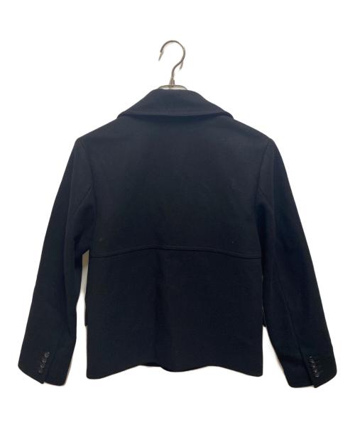 DIOR HOMME（ディオール オム）DIOR HOMME (ディオール オム) Pコート　エディ期　06AW　These Grey Days期 ブラック サイズ:48の古着・服飾アイテム