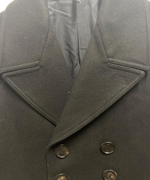 DIOR HOMME（ディオール オム）DIOR HOMME (ディオール オム) Pコート　エディ期　06AW　These Grey Days期 ブラック サイズ:48の古着・服飾アイテム