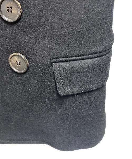 DIOR HOMME（ディオール オム）DIOR HOMME (ディオール オム) Pコート　エディ期　06AW　These Grey Days期 ブラック サイズ:48の古着・服飾アイテム