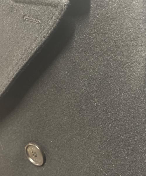 DIOR HOMME（ディオール オム）DIOR HOMME (ディオール オム) Pコート　エディ期　06AW　These Grey Days期 ブラック サイズ:48の古着・服飾アイテム