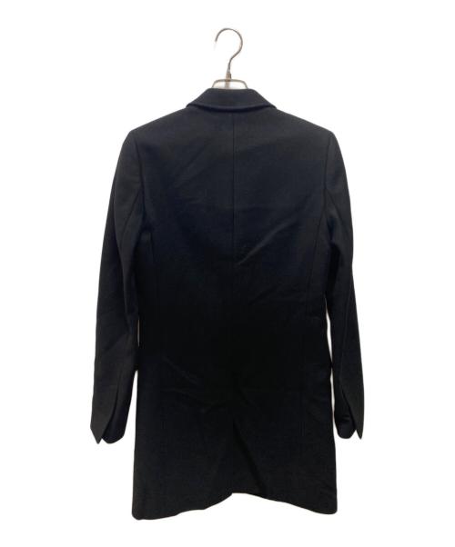 BALENCIAGA（バレンシアガ）BALENCIAGA (バレンシアガ) 08AW アンゴラ混チェスターコート ブラック サイズ:44の古着・服飾アイテム