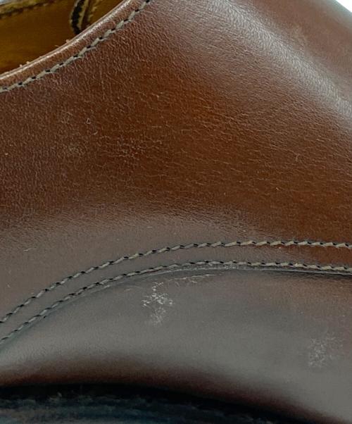 Jalan Sriwijaya（ジャランスリウァヤ）Jalan Sriwijaya (ジャランスリウァヤ) モンクストラップシューズ ブラウン サイズ:4　1/2の古着・服飾アイテム