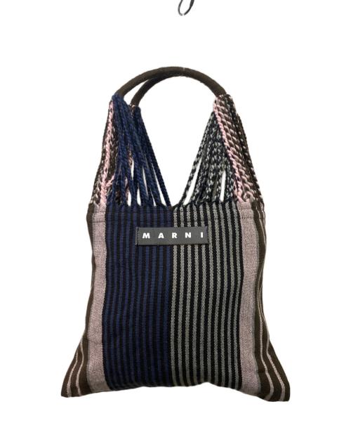 MARNI（マルニ）MARNI (マルニ) MARKET HAMMOCK BAG ブラウンの古着・服飾アイテム