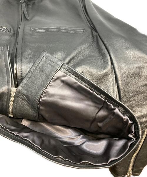 United Studio Archive（ユナイテッドスタジオアーカイブ）United Studio Archive (ユナイテッドスタジオアーカイブ) レザーライダースジャケット ブラック サイズ:Ｓの古着・服飾アイテム