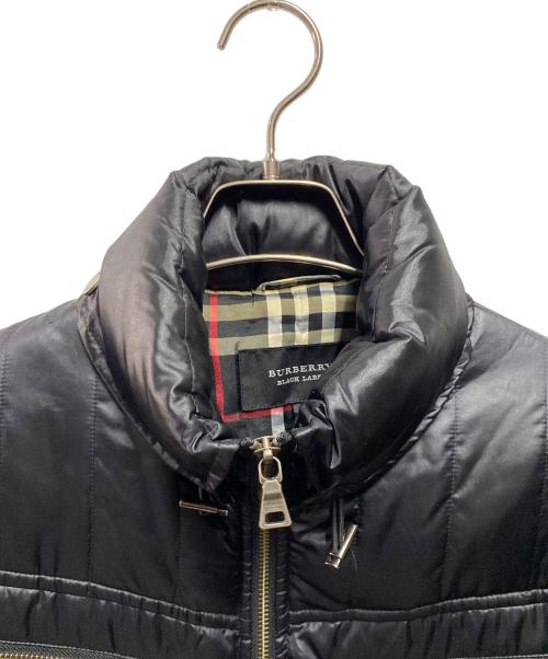 BURBERRY BLACK LABEL（バーバリーブラックレーベル）BURBERRY BLACK LABEL (バーバリーブラックレーベル) ダウンジャケット ブラック サイズ:Lの古着・服飾アイテム