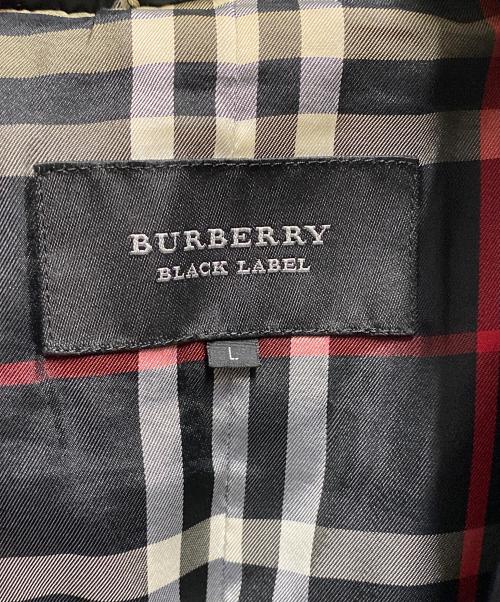 BURBERRY BLACK LABEL（バーバリーブラックレーベル）BURBERRY BLACK LABEL (バーバリーブラックレーベル) ダウンジャケット ブラック サイズ:Lの古着・服飾アイテム