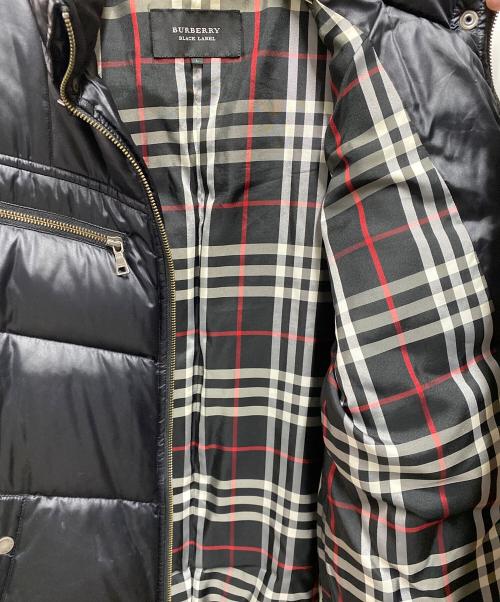BURBERRY BLACK LABEL（バーバリーブラックレーベル）BURBERRY BLACK LABEL (バーバリーブラックレーベル) ダウンジャケット ブラック サイズ:Lの古着・服飾アイテム