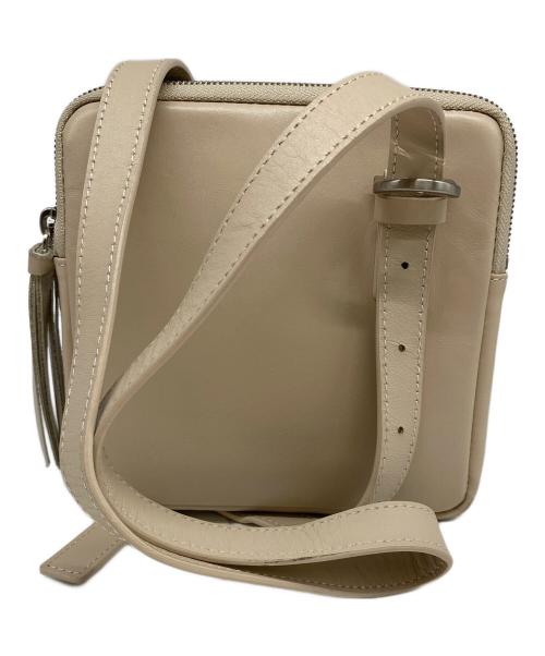 minitmute（ミニミュート）minitmute (ミニミュート) スクエアショルダーバッグ ベージュの古着・服飾アイテム