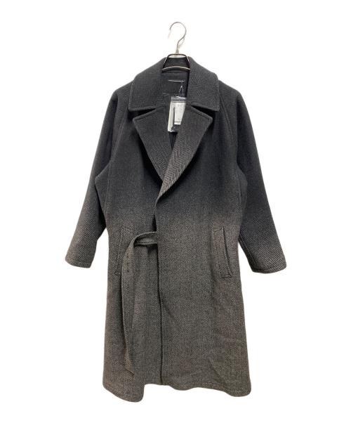 Y's（ワイズ）Y's (ワイズ) グラデ―ションロングコート ブラック サイズ:1の古着・服飾アイテム