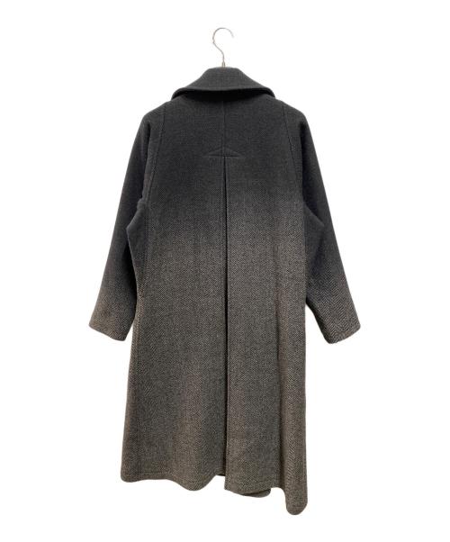 Y's（ワイズ）Y's (ワイズ) グラデ―ションロングコート ブラック サイズ:1の古着・服飾アイテム