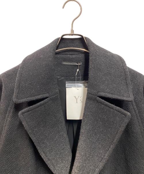 Y's（ワイズ）Y's (ワイズ) グラデ―ションロングコート ブラック サイズ:1の古着・服飾アイテム