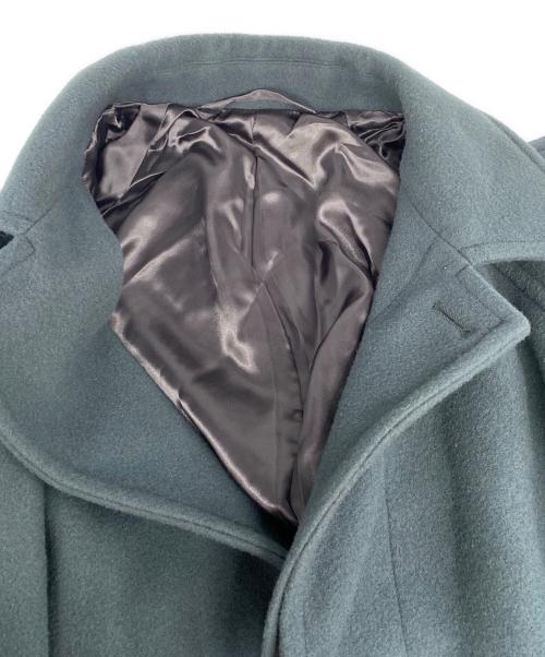 UNITED ARROWS（ユナイテッドアローズ）UNITED ARROWS (ユナイテッドアローズ) ウールモッサバルマカーンコート グリーン サイズ:Ｓの古着・服飾アイテム