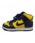NIKE (ナイキ) DUNK HIGH SP MICHIGAN イエロー×ネイビー サイズ:US9.5：8000円