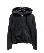 kaikoカイコー）の古着「DOUBLE ZIP UP PARKA」｜ブラック