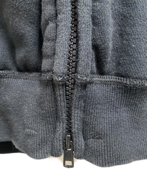 kaiko（カイコー）kaiko (カイコー) DOUBLE ZIP UP PARKA ブラック サイズ:1の古着・服飾アイテム