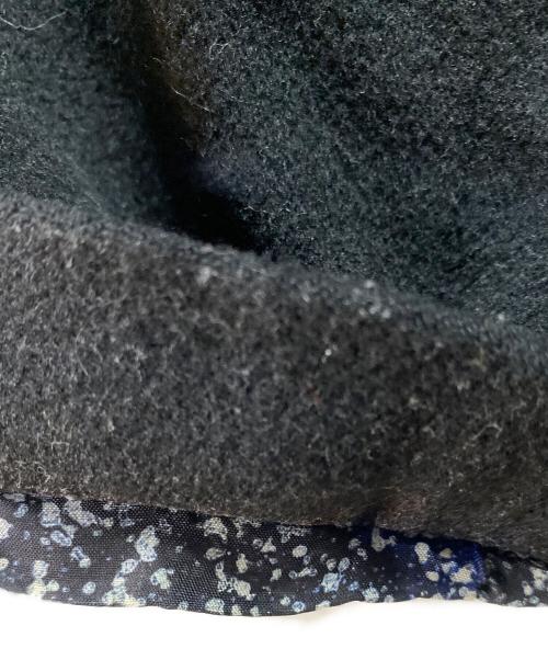 ISSEY MIYAKE（イッセイミヤケ）ISSEY MIYAKE (イッセイミヤケ) ウールカシミヤコート ブラック サイズ:3の古着・服飾アイテム