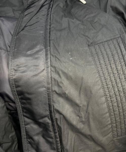 DIESEL（ディーゼル）DIESEL (ディーゼル) フェイクファー付モッズコート ブラック サイズ:Мの古着・服飾アイテム