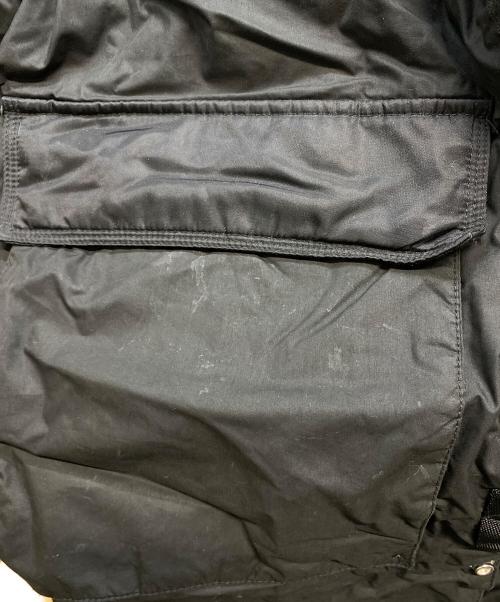 DIESEL（ディーゼル）DIESEL (ディーゼル) フェイクファー付モッズコート ブラック サイズ:Мの古着・服飾アイテム