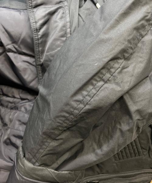 DIESEL（ディーゼル）DIESEL (ディーゼル) フェイクファー付モッズコート ブラック サイズ:Мの古着・服飾アイテム