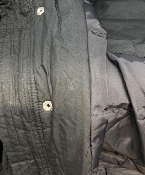 DIESEL（ディーゼル）DIESEL (ディーゼル) フェイクファー付モッズコート ブラック サイズ:Мの古着・服飾アイテム