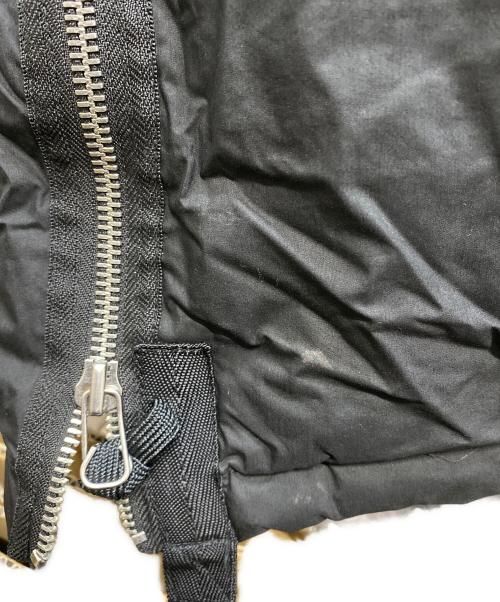 DIESEL（ディーゼル）DIESEL (ディーゼル) フェイクファー付モッズコート ブラック サイズ:Мの古着・服飾アイテム