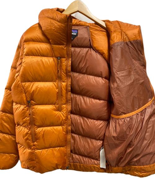 Patagonia（パタゴニア）Patagonia (パタゴニア) フィッツロイ・ダウン・フーディ オレンジ サイズ:ＸＳの古着・服飾アイテム