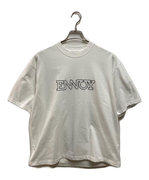ENNOY（エンノイ）ENNOY (エンノイ) Electric Logo EMB Tシャツ ホワイト サイズ:Mの古着・服飾アイテム